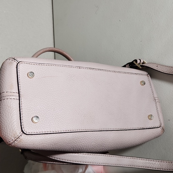 Kate Spade Blush Lavender Leather Triple Compartment 2 Way Shoulder bag - Picture 15 of 17